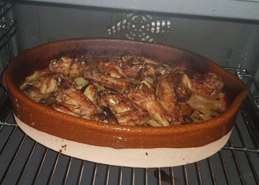 Alitas de pollo al horno