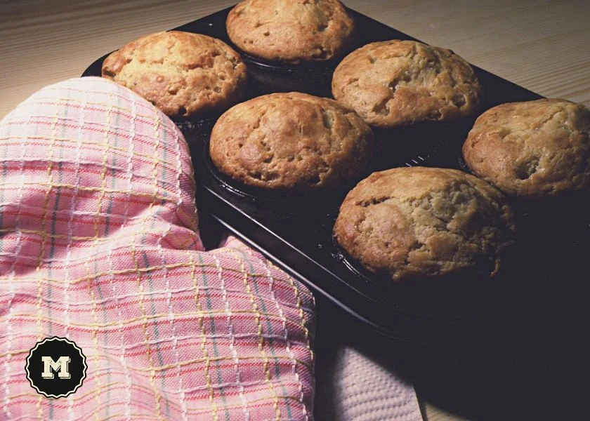 freshly baked homemade muffins