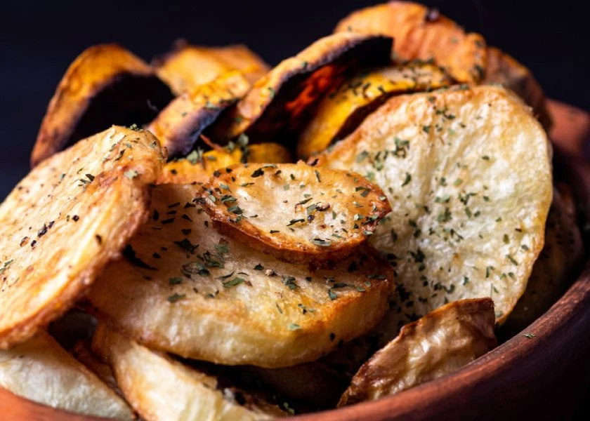 Patatas Asadas al Horno de Leña